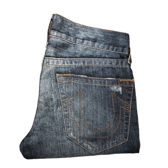 True Religion Jeans Size 29 SLIM Blue - Picture 1 of 10